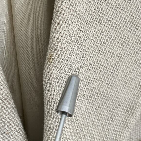 Valentino Neiman Marcus Blazer 37R Linen Cotton Classic Fit Mens Sport Coat - Picture 6 of 16